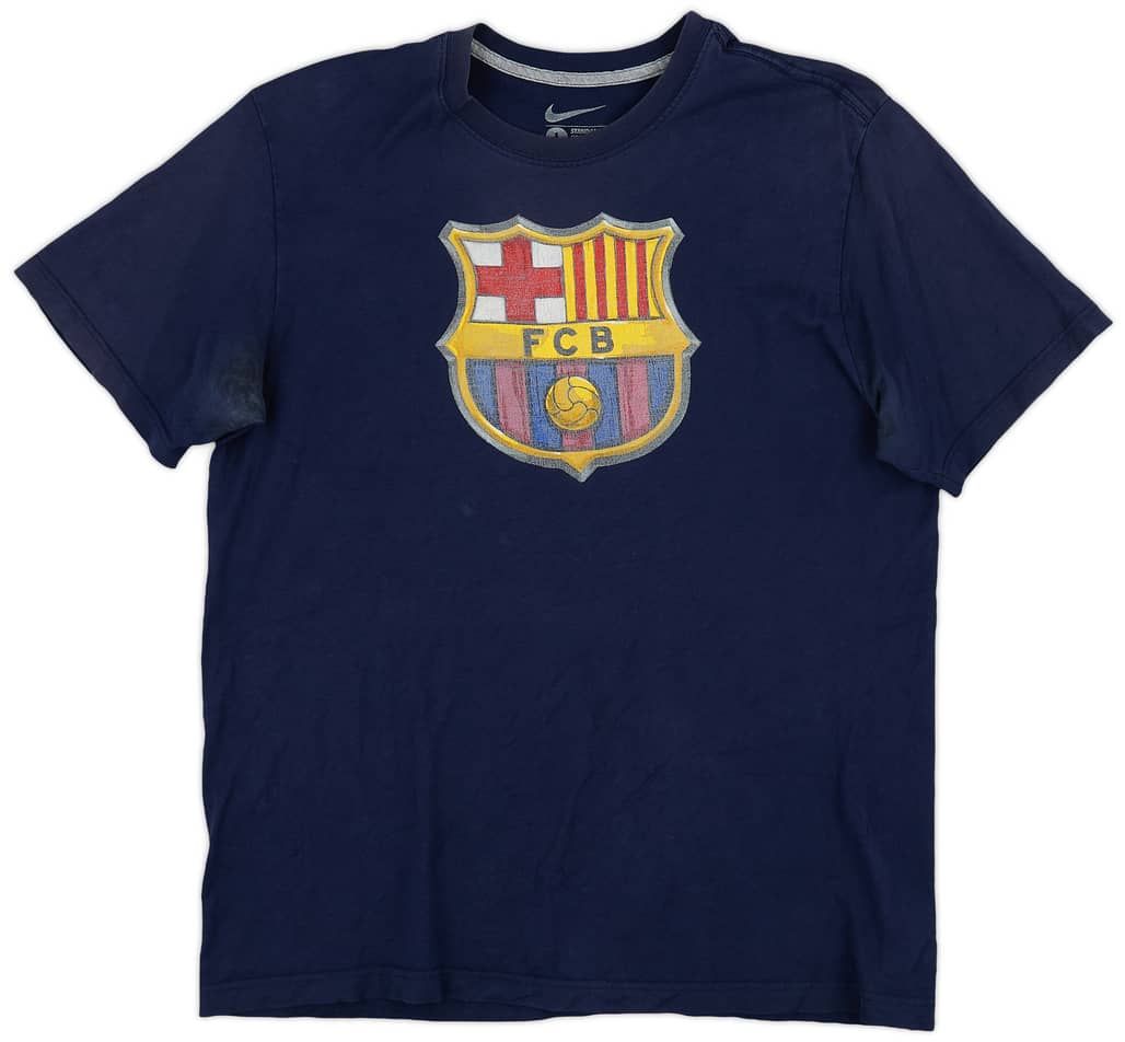 2020-21 Barcelona Nike Cotton Tee - 5/10 - (L)