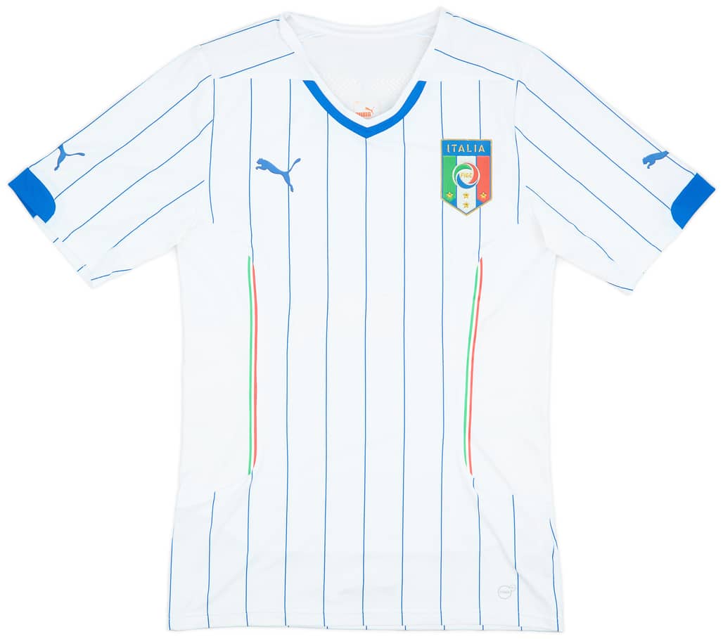 2014-15 Italy Player Issue Away Shirt - 9/10 - (XXL)