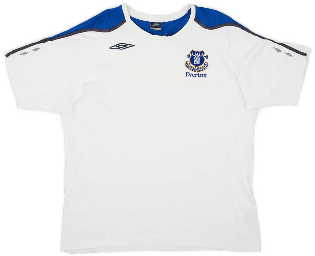 2007-08 Everton Umbro Cotton Tee - 6/10 - (XXL)