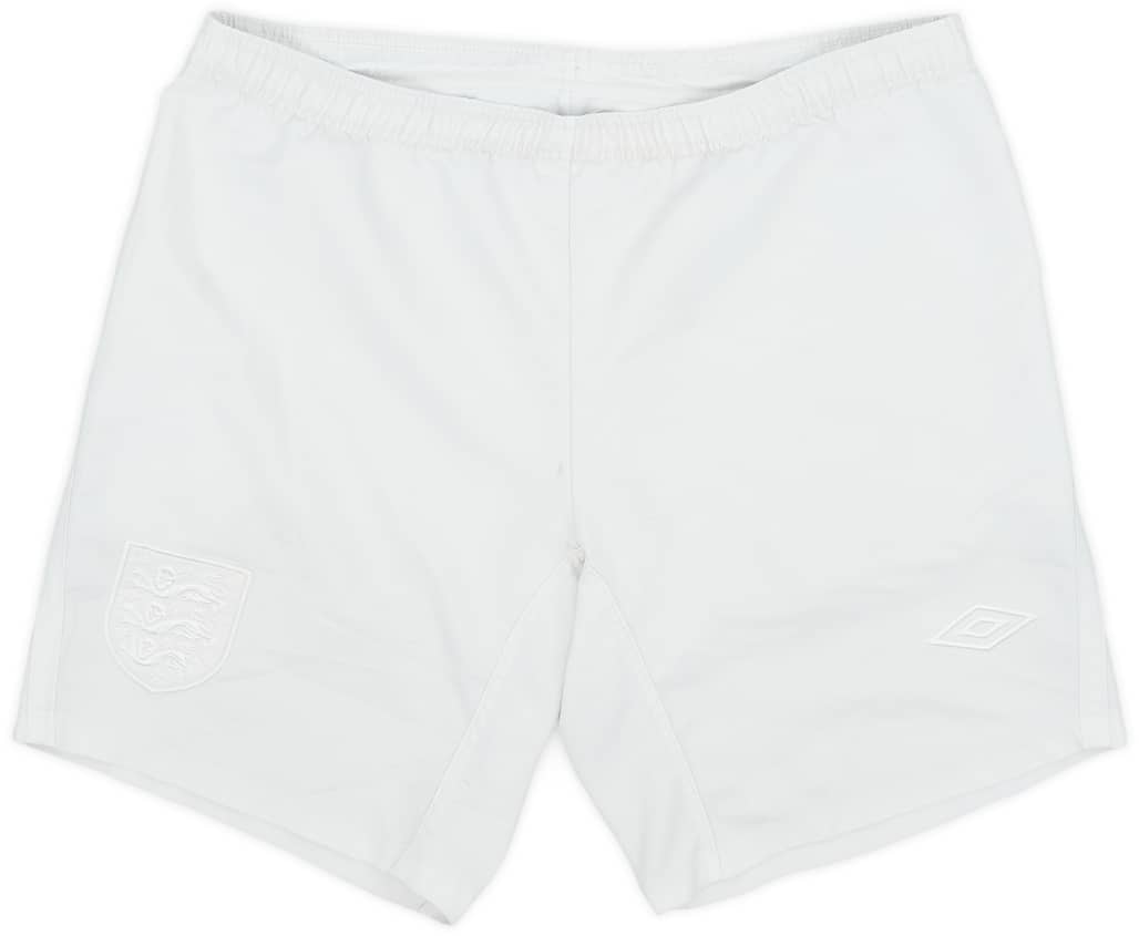 2009-10 England Home Shorts - 7/10 - (M)