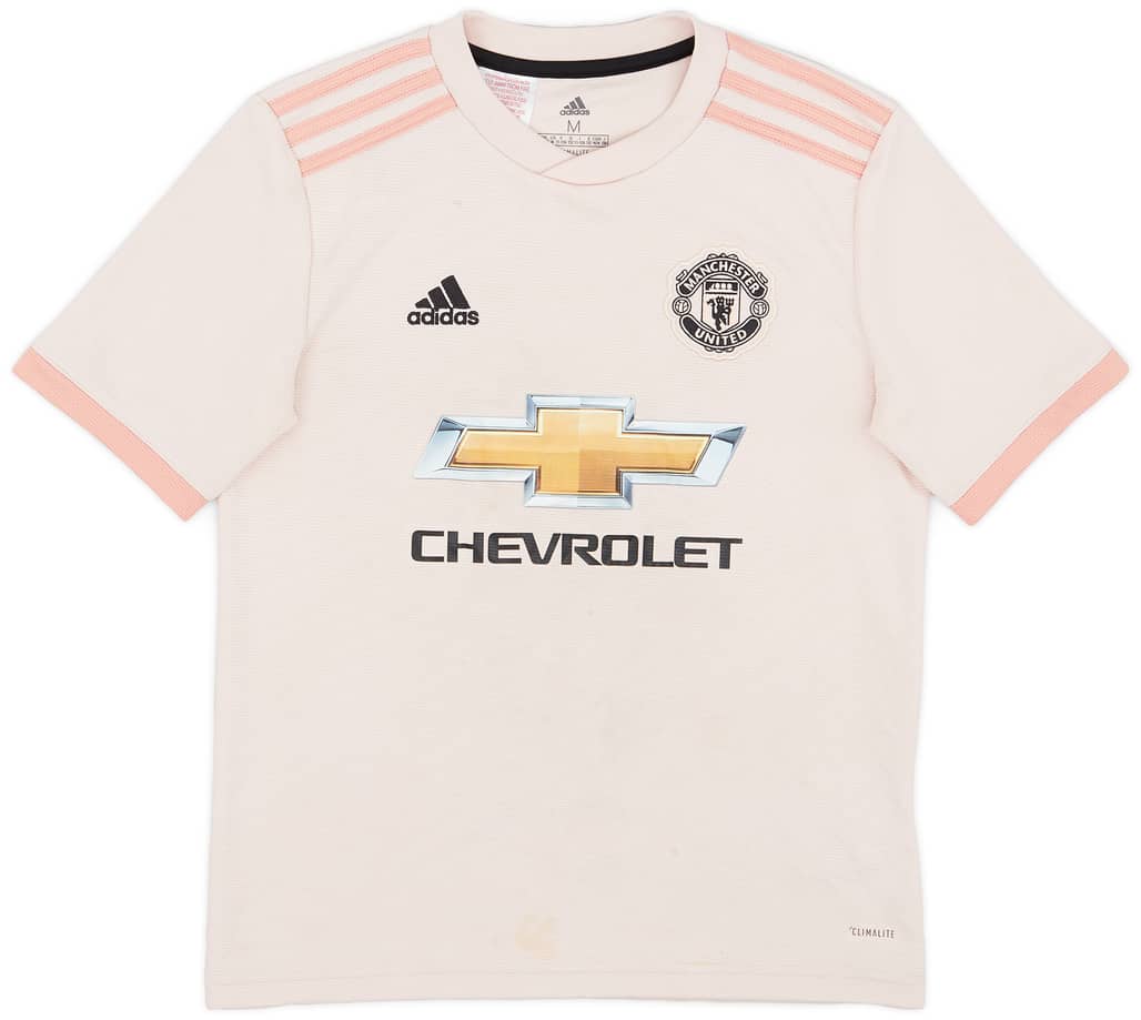 2018-19 Manchester United Away Shirt - 5/10 - (M.Boys)