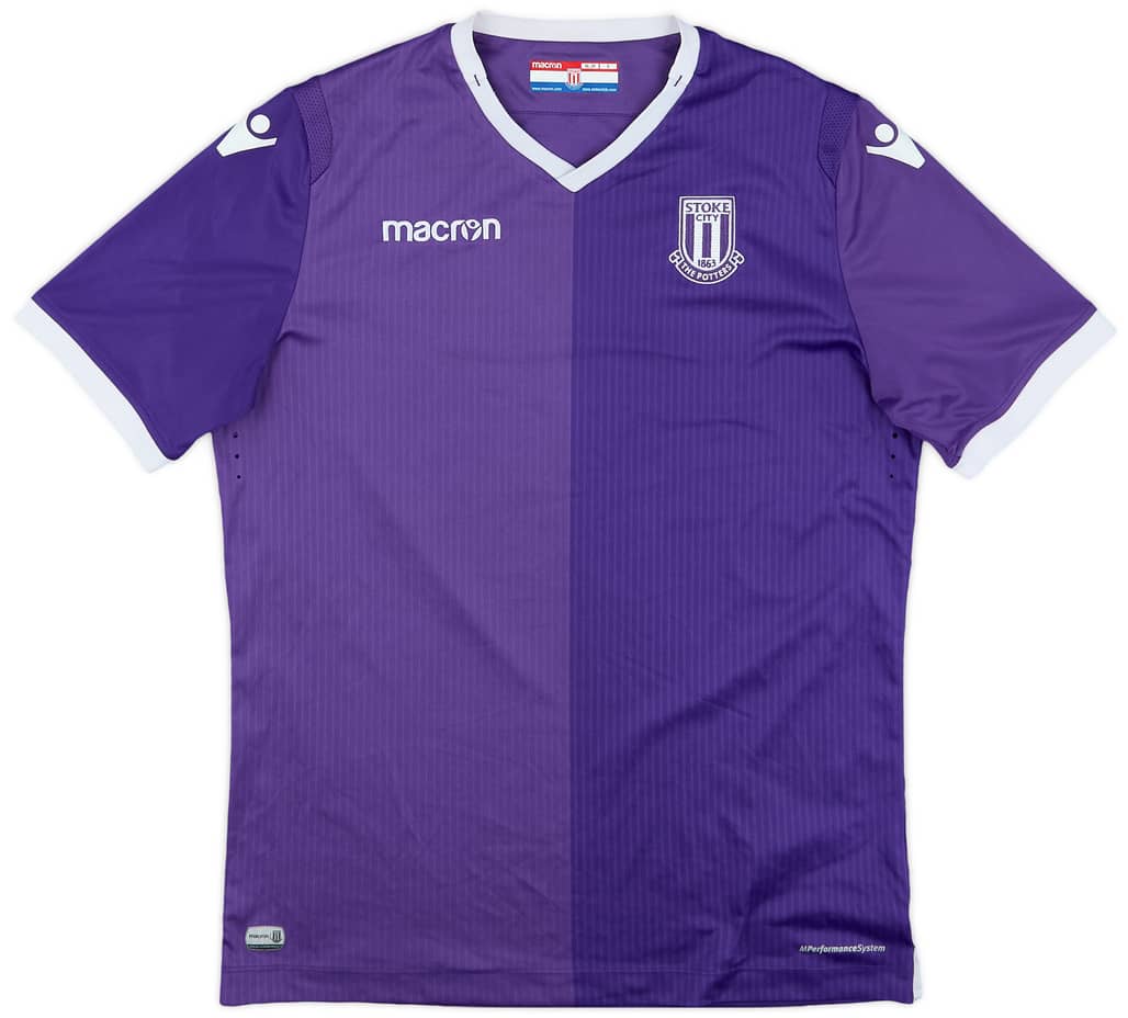 2018-19 Stoke City Away Shirt - 9/10 - (XL.Boys)