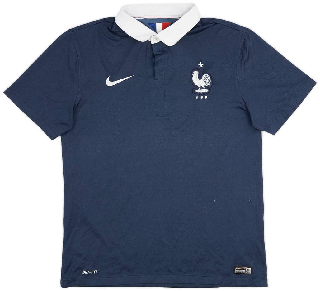 2014-15 France Home Shirt - 8/10 - (M)