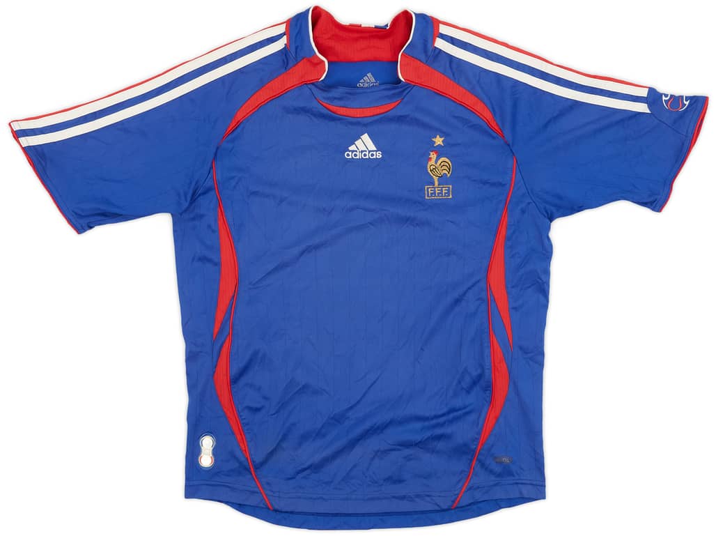 2006-07 France Home Shirt - 6/10 - (M.Boys)