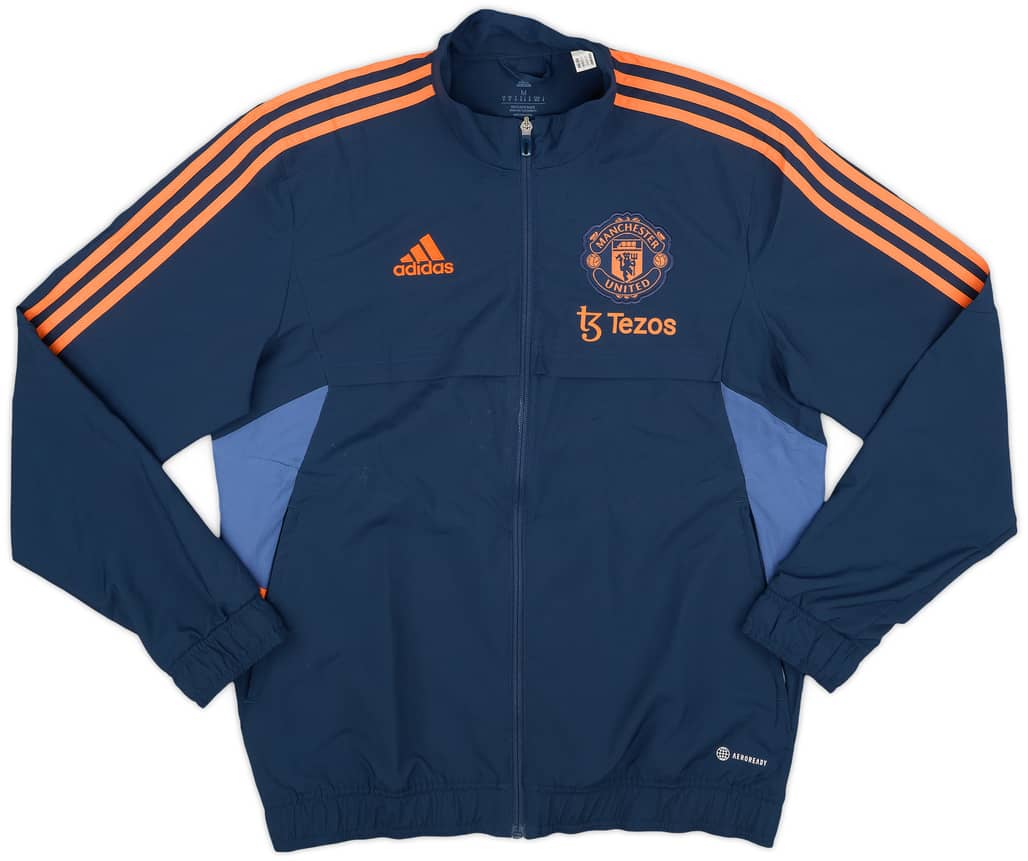 2022-23 Manchester United adidas Track Jacket - 7/10 - (M)