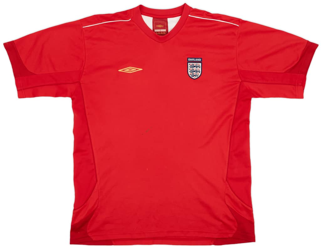 2006-07 England Umbro Training Shirt - 5/10 - (XL)