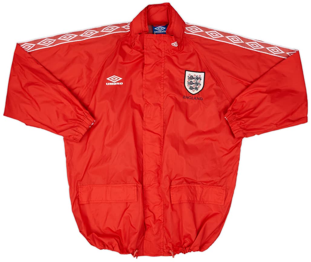 1998-00 England Umbro Hooded Rain Jacket - 9/10 - (M)