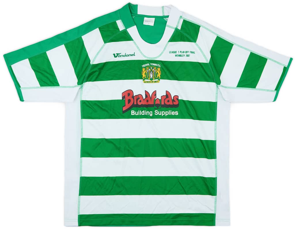 2007-09 Yeovil Play Off Final Home Shirt - 8/10 - (XL)