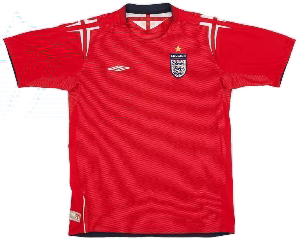2004-06 England Away Shirt - 7/10 - (XL.Boys)