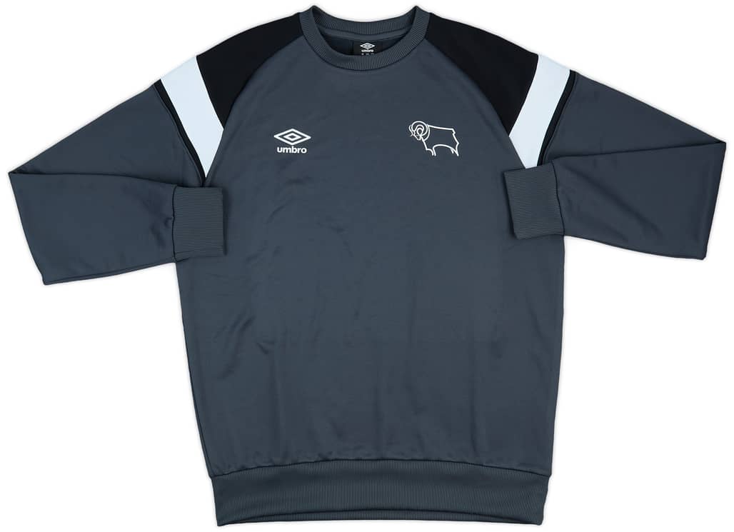 2016-17 Derby County Umbro Sweat Top - 8/10 - (L)