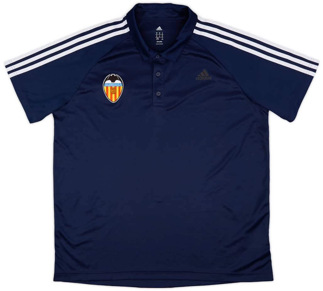 2016-17 Valencia adidas Polo Shirt - 9/10 - (XL)