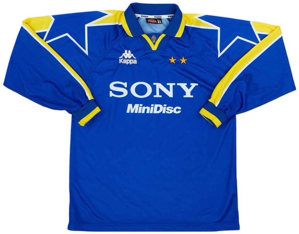 1996-97 Juventus Away L/S Shirt - 6/10 - (XL)