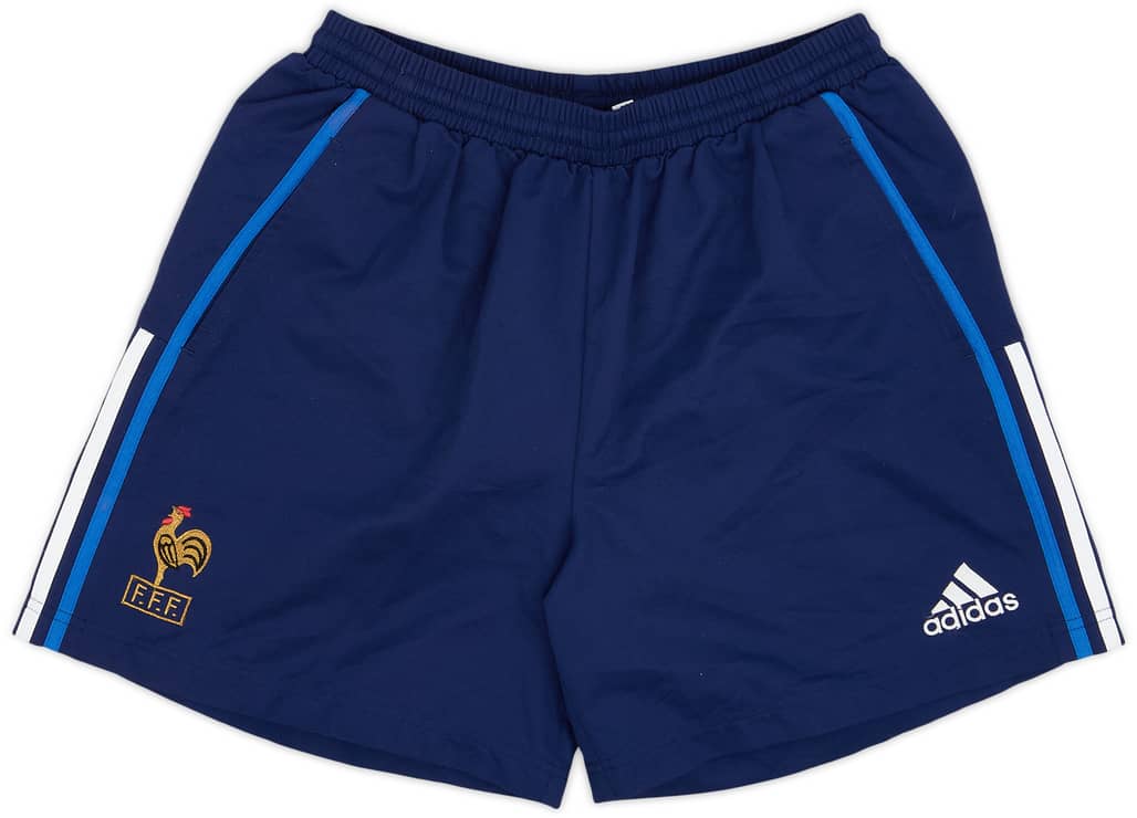 2000-01 France adidas Training Shorts - 9/10 - (XL)