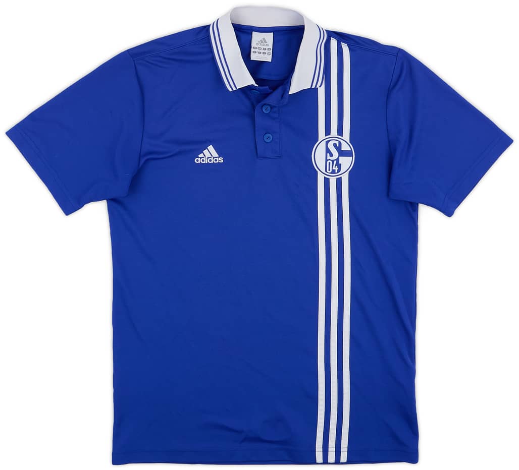 2007-08 Schalke 'Mailand 21.05.1997' adidas Polo Shirt - 6/10 - (S)