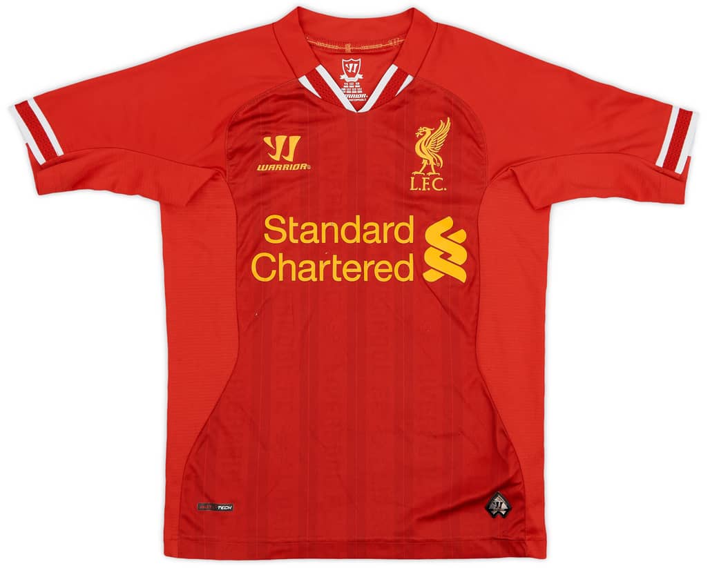2013-14 Liverpool Home Shirt - 5/10 - (S.Boys)