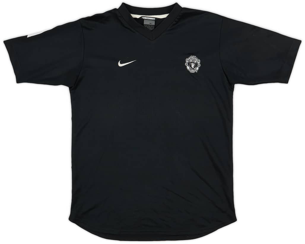 2002-03 Manchester United Nike Training Shirt - 9/10 - (XL.Boys)