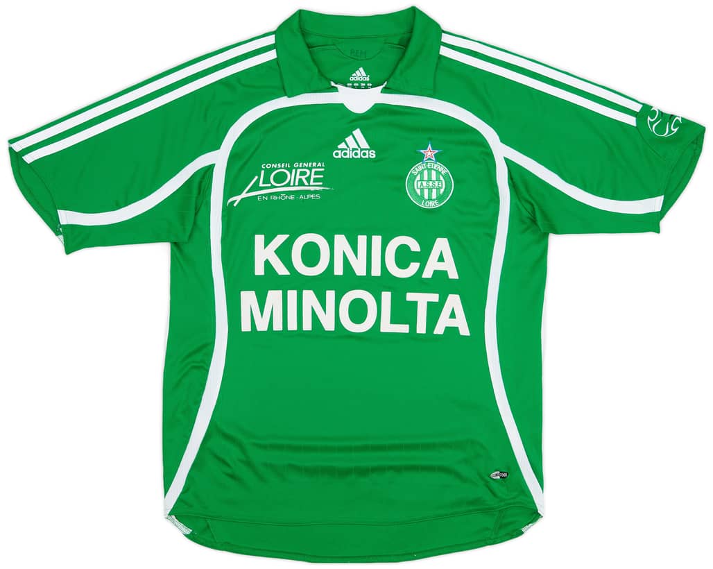 2006-07 Saint Etienne Home Shirt - 7/10 - (L.Boys)