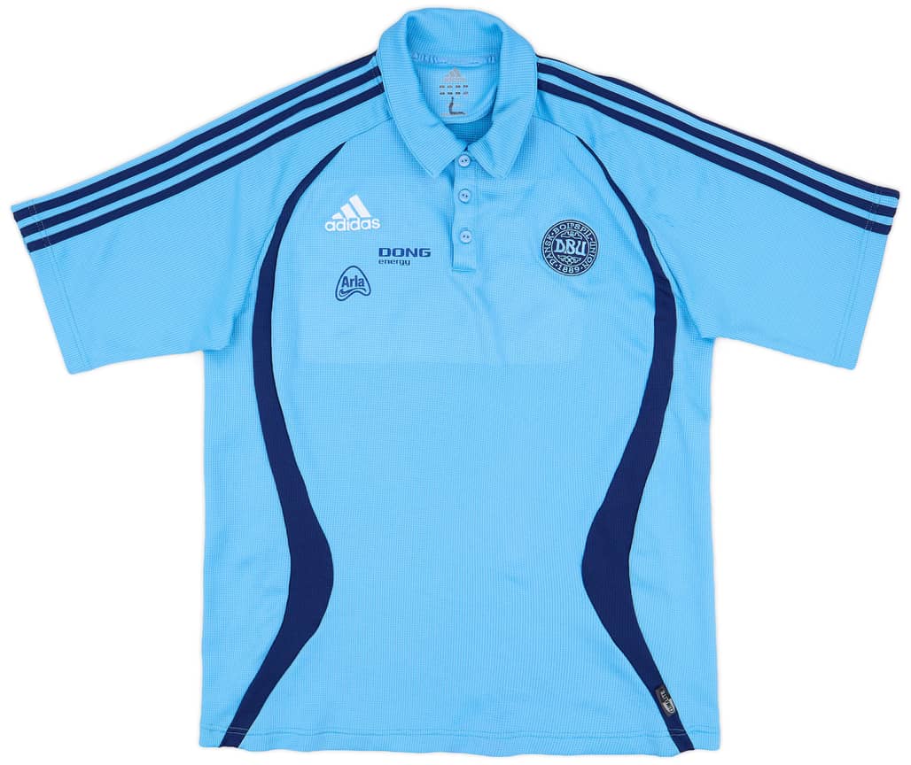2005-06 Denmark adidas Training Polo - 8/10 - (L/XL)