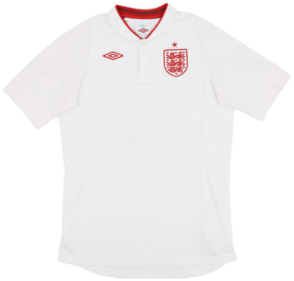 2012-13 England Home Shirt - 8/10 - (XL.Boys)