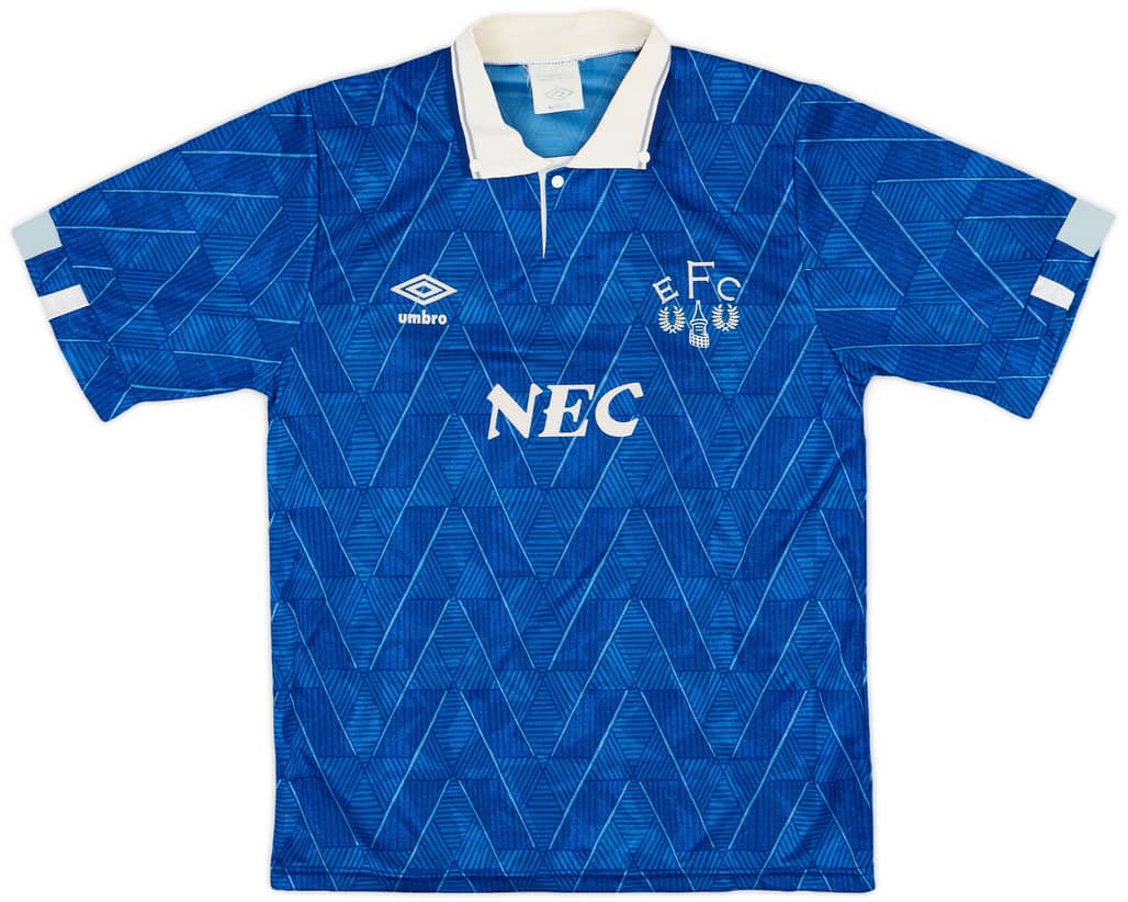 1991-93 Everton Home Shirt - 8/10 - (S)