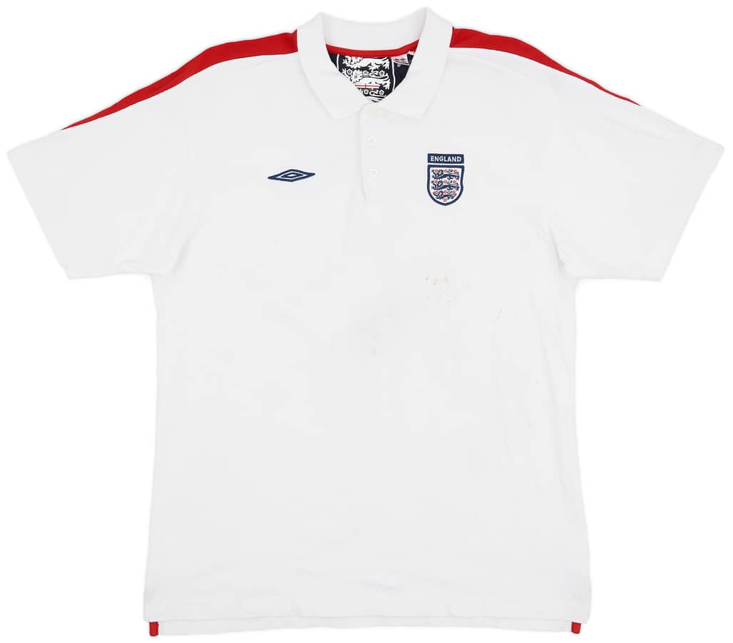 2005-06 England Umbro Polo Shirt - 5/10 - (XL)