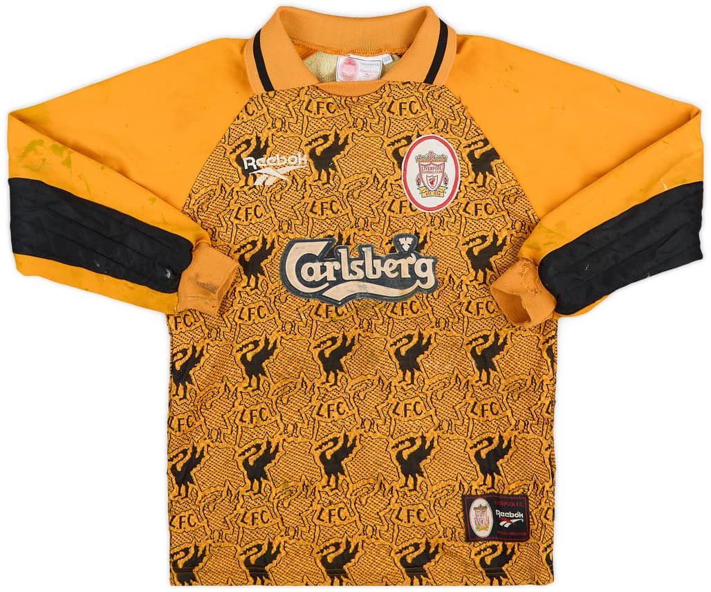 1996-97 Liverpool GK Shirt - 5/10 - (M.Boys)
