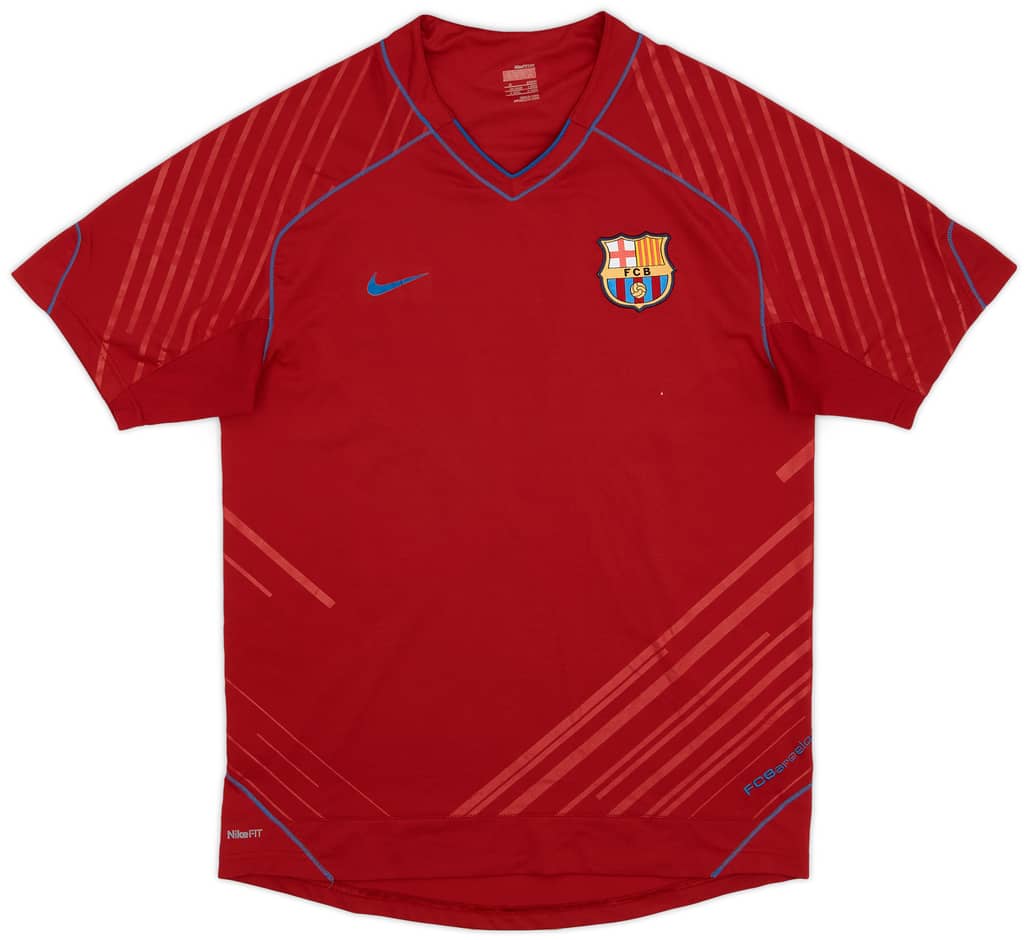 2007-08 Barcelona Nike Training Shirt - 7/10 - (M)