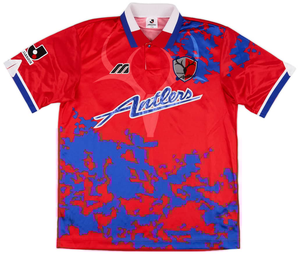 1995-96 Kashima Antlers Home Shirt - 7/10 - (L)