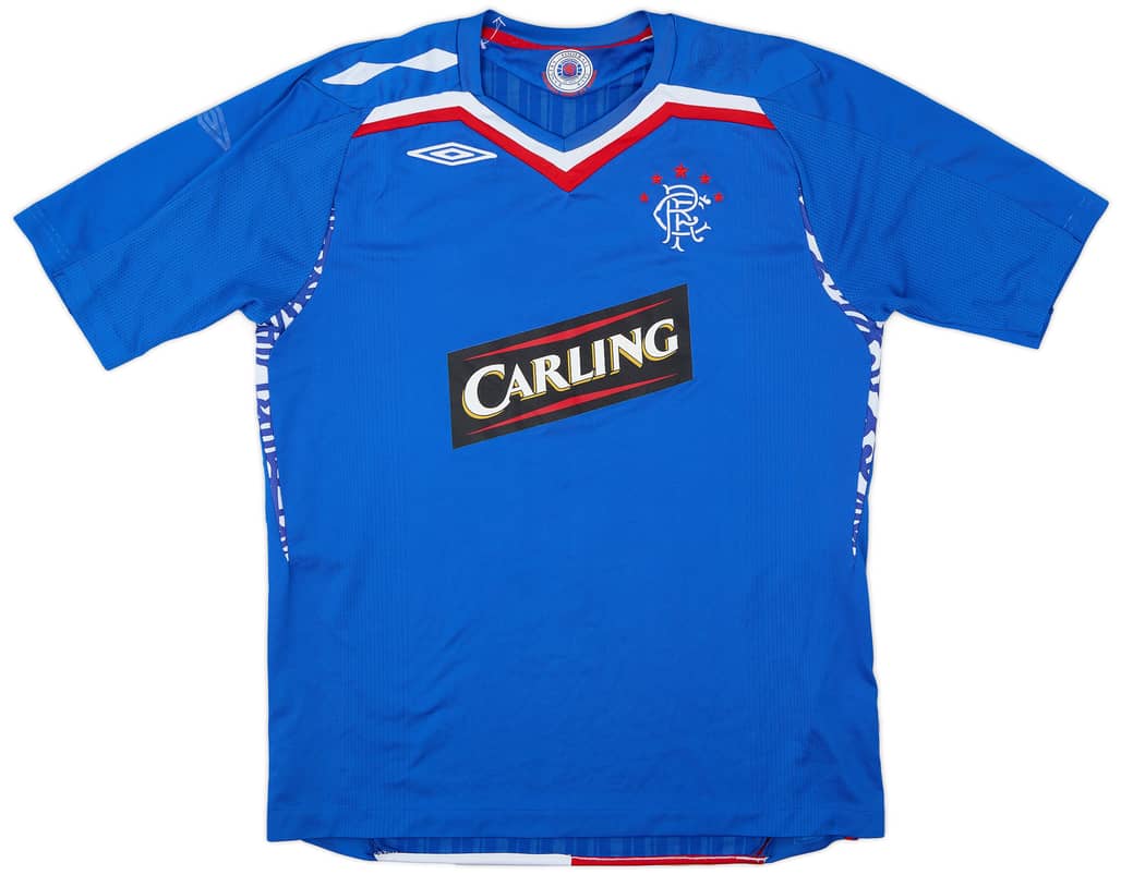2007-08 Rangers Home Shirt - 6/10 - (L)