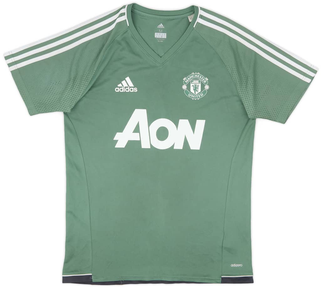 2017-18 Manchester United adidas Training Shirt - 9/10 - (M)