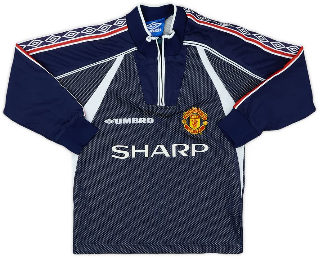 1998-99 Manchester United GK Shirt - 9/10 - (6-7 Years)
