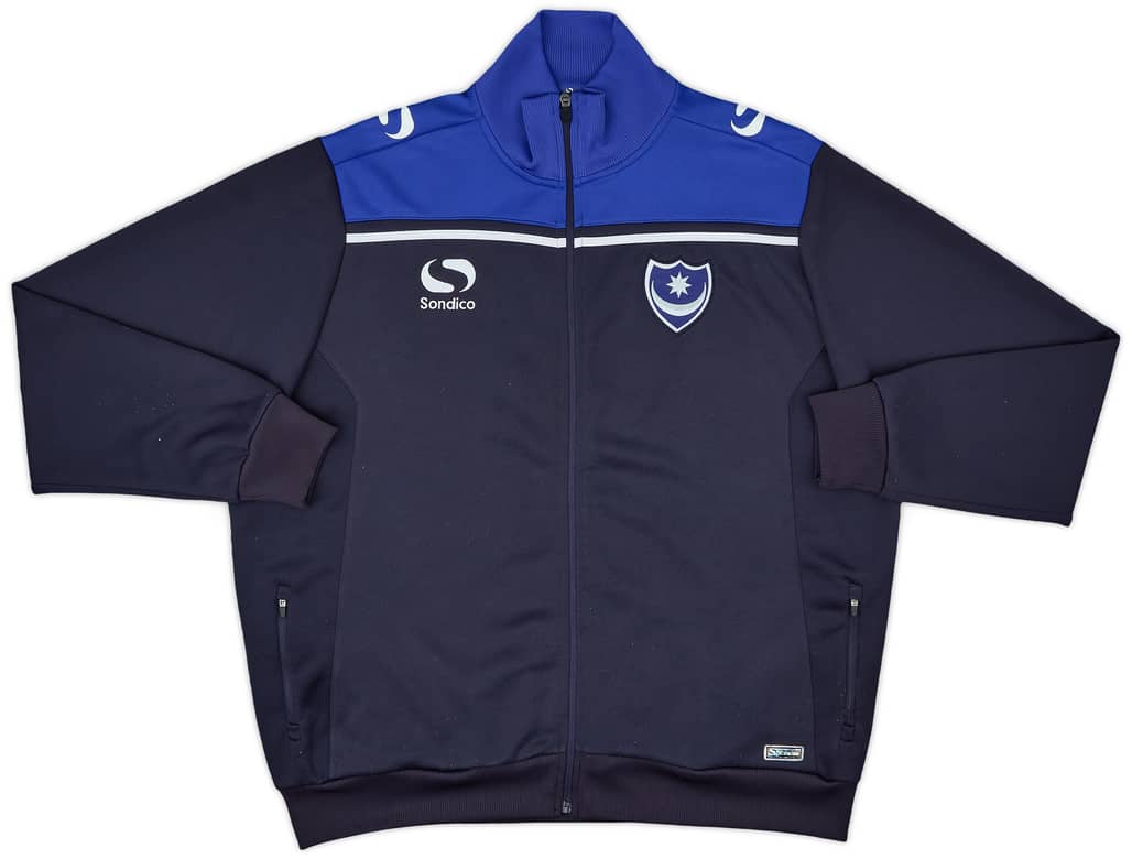 2014-15 Portsmouth Sondico Track Jacket - 8/10 - (XL)
