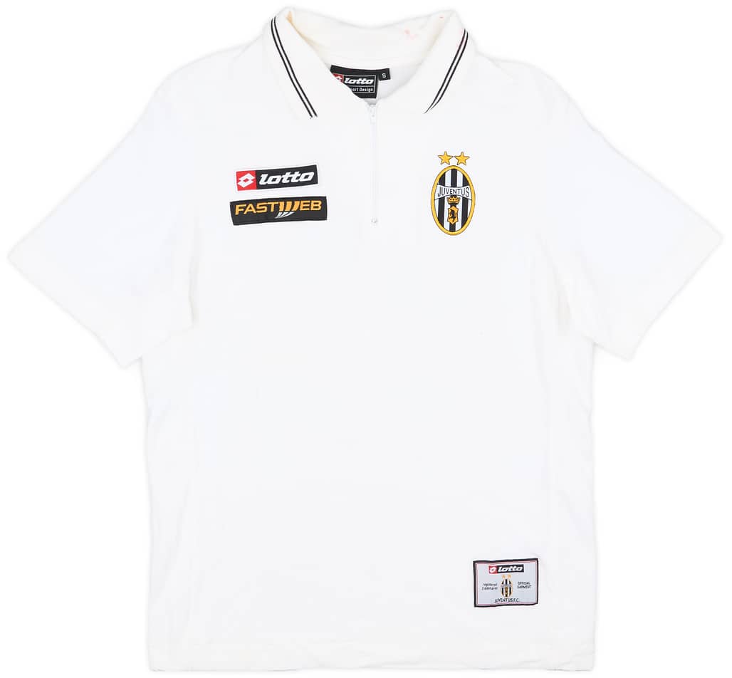 2001-02 Juventus Lotto 1/4 Zip Training Shirt - 6/10 - (S)