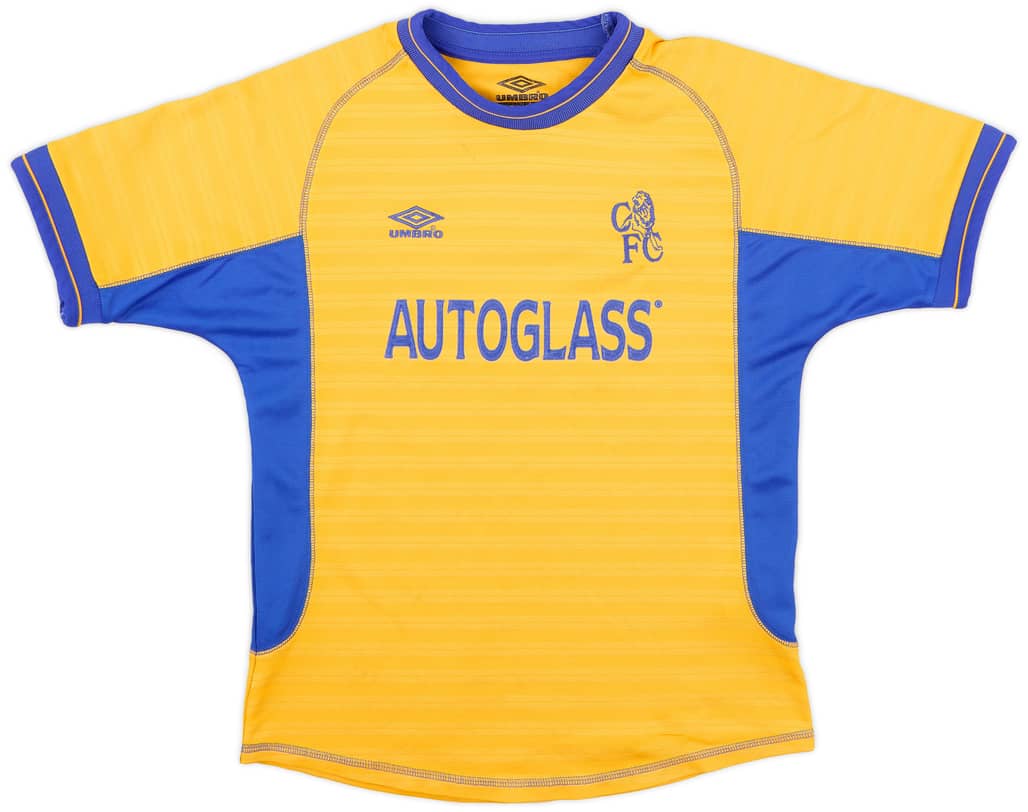 2000-01 Chelsea Away Shirt - 7/10 - (M.Boys)