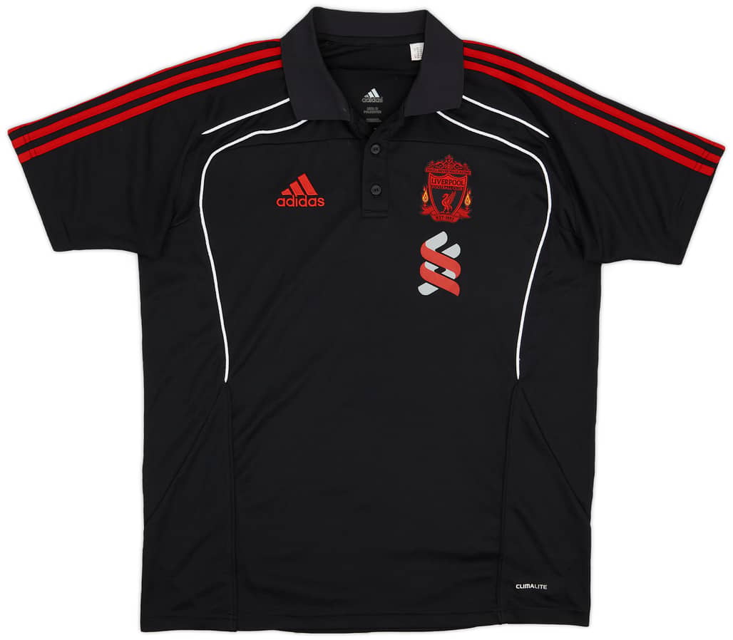 2010-11 Liverpool adidas Polo Shirt - 8/10 - (M)