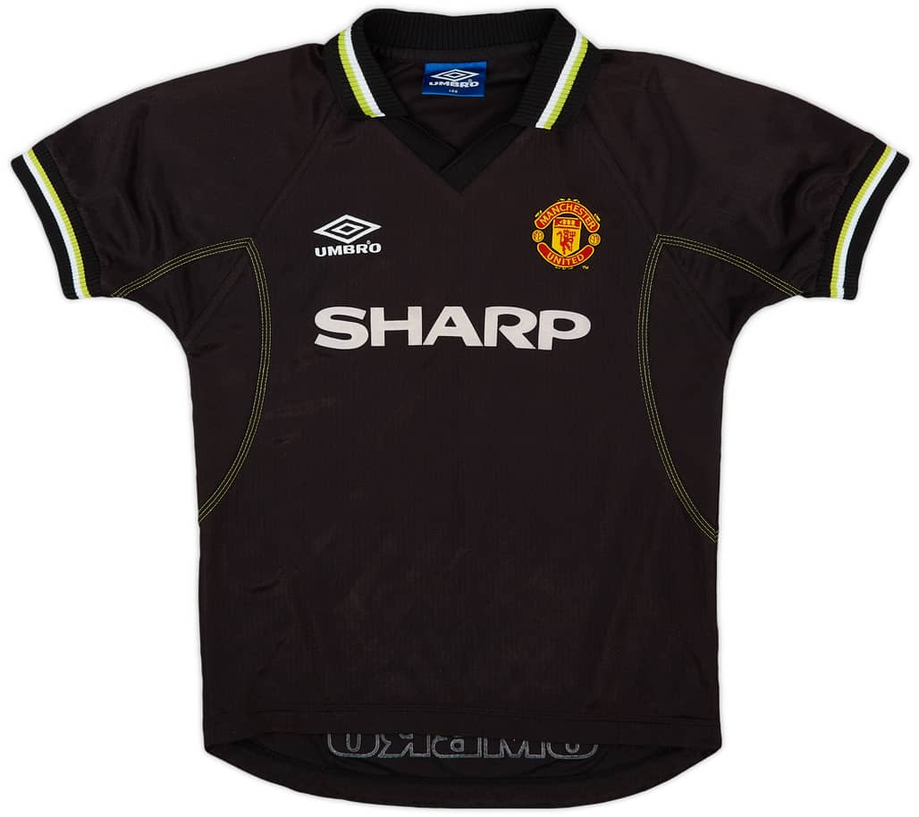 1998-99 Manchester United Third Shirt - 9/10 - (S.Boys)