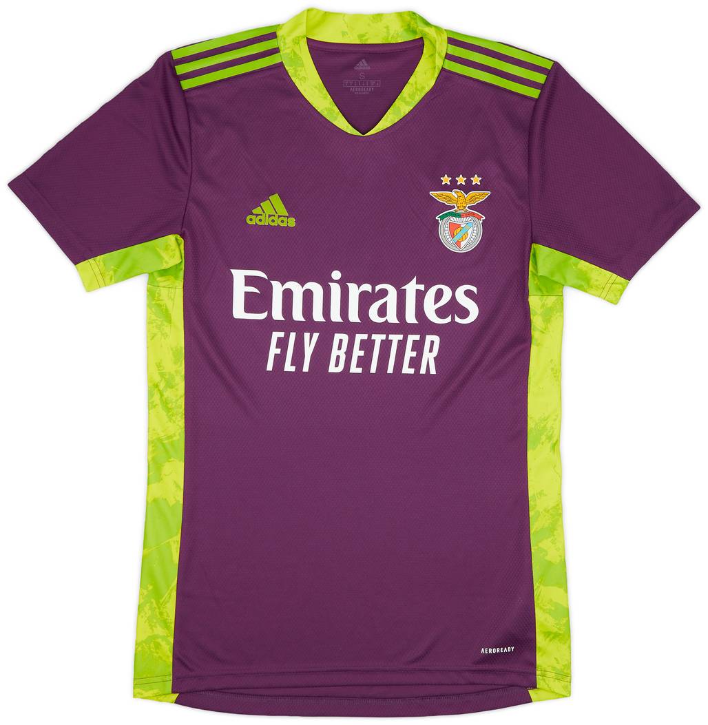 2020-21 Benfica GK S/S Shirt - 10/10 - (S)