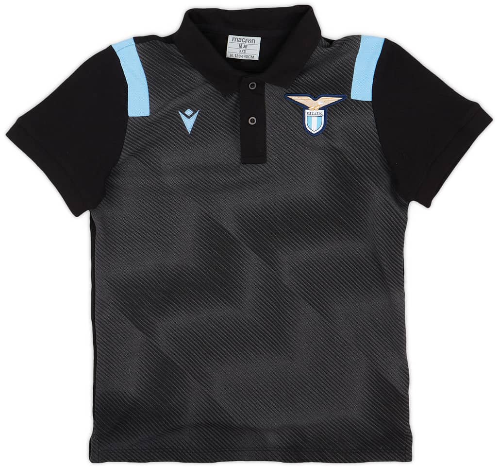 2019-20 Lazio Macron Training Polo Shirt - 8/10 - (M.Boys)