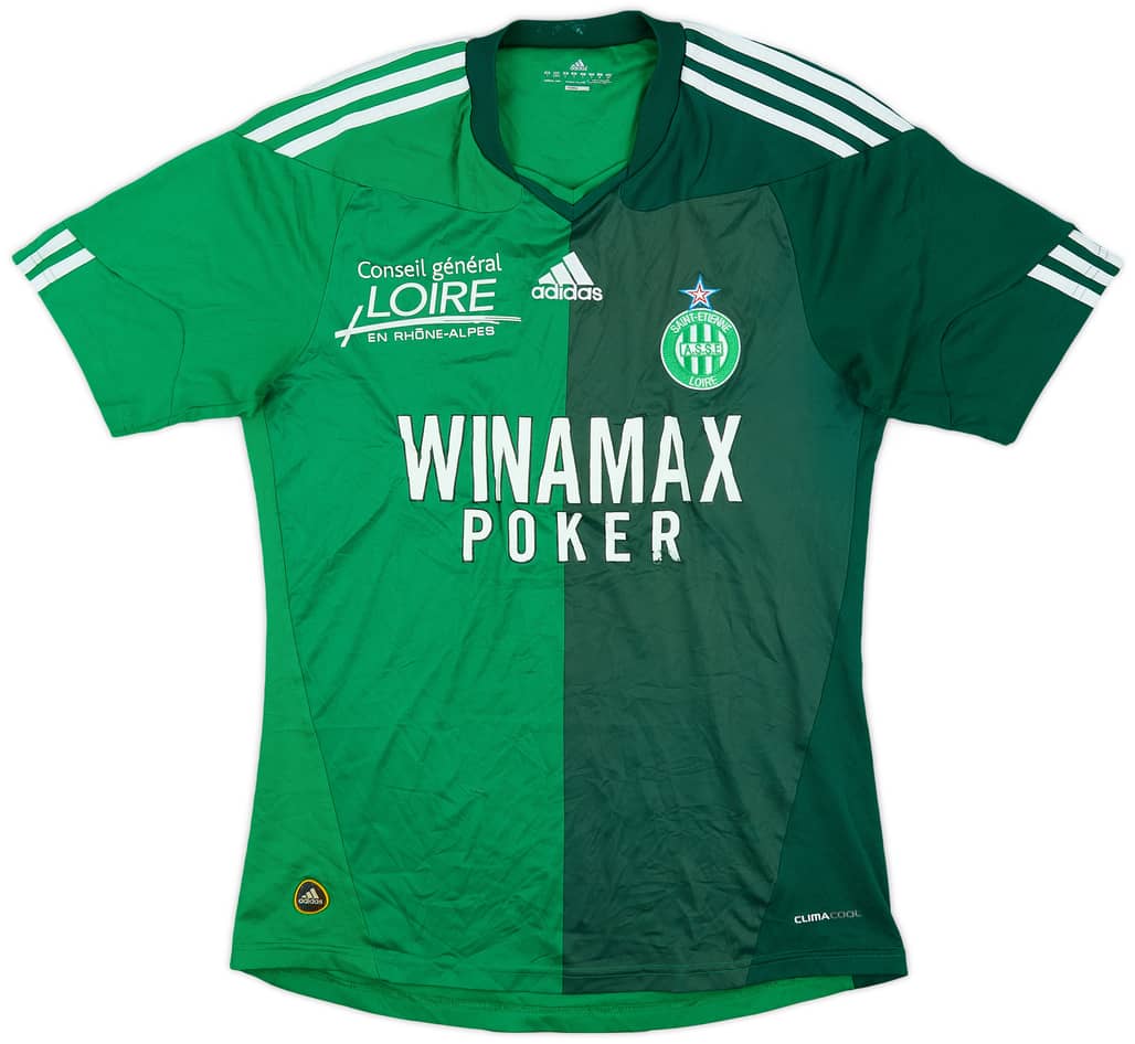 2010-11 Saint-Etienne Home Shirt - 6/10 - (S)