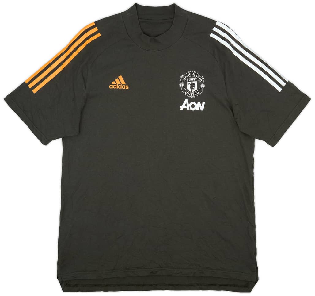 2020-21 Manchester United adidas Cotton Tee - 9/10 - (L)
