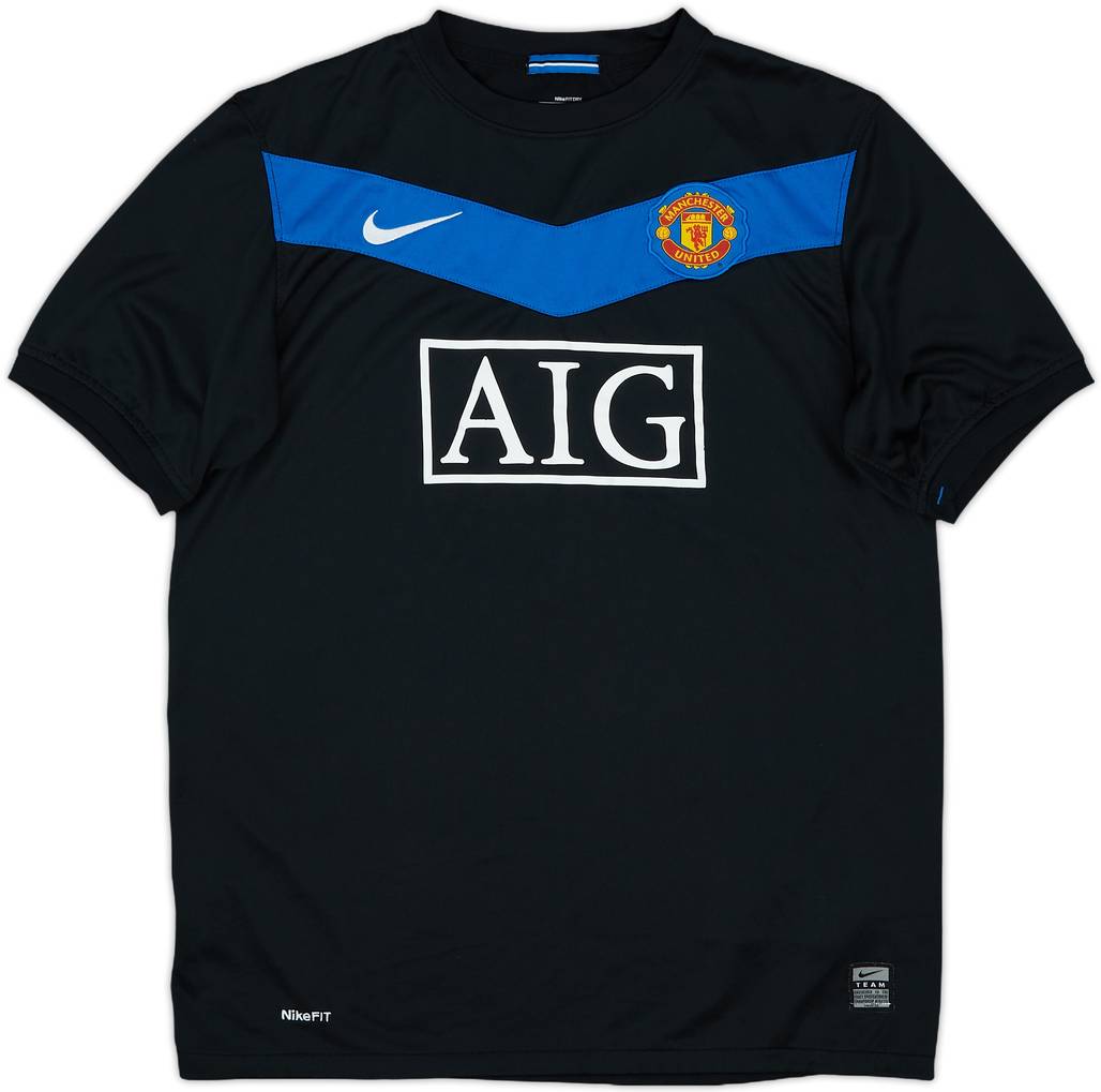 2009-10 Manchester United Away Shirt - 9/10 - (XL.Boys)