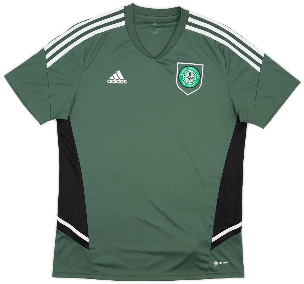 2022-23 Celtic adidas Training Shirt - 10/10 - (L)