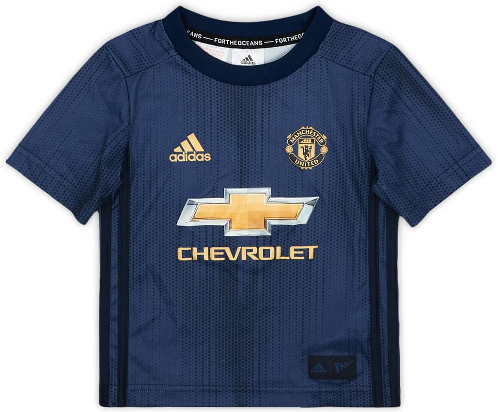 2018-19 Manchester United Third Shirt - 8/10 - (3-4 Years)