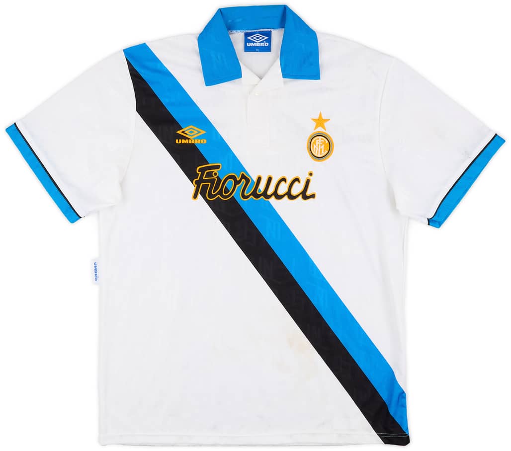 1993-94 Inter Milan Away Shirt - 6/10 - (XL)