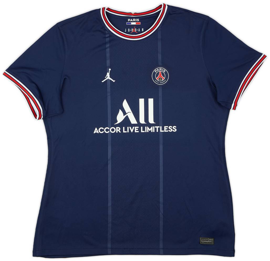 2020-21 Paris Saint-Germain Home Shirt - 9/10 - (Women's XL)