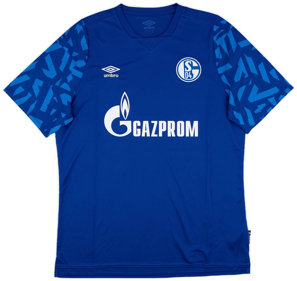 2019-20 Schalke Home Shirt - 9/10 - (XL)