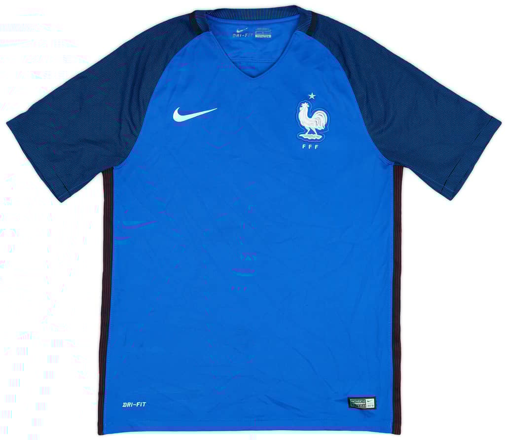 2016-17 France Home Shirt - 8/10 - (M)