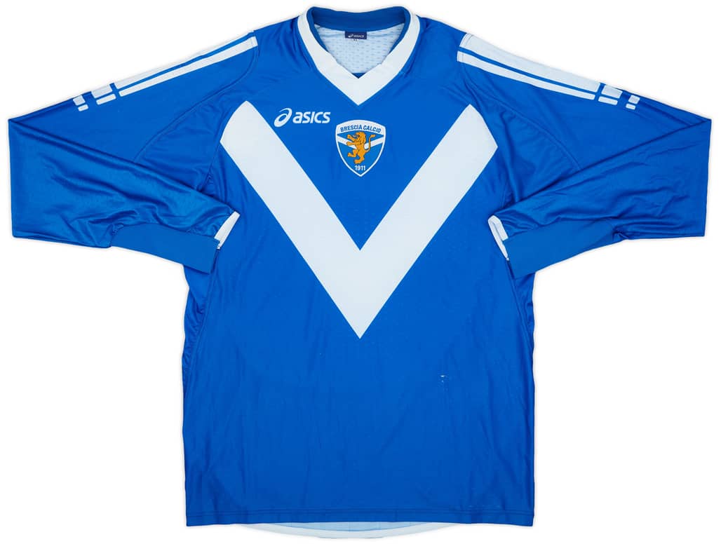 2008-09 Brescia Home L/S Shirt - 9/10 - (XL)