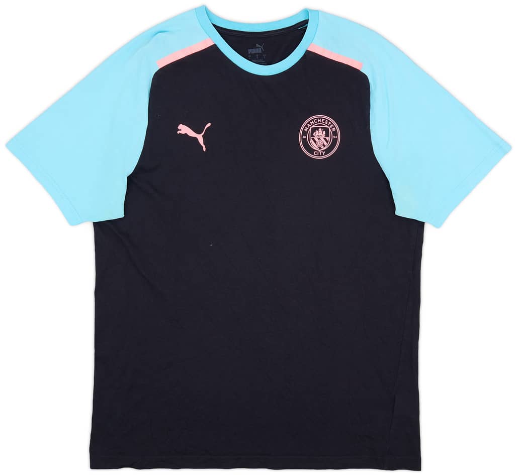2023-24 Manchester City Puma Leisure Tee - 10/10 - (L)