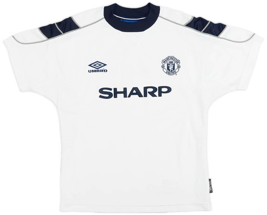 1999-00 Manchester United Third Shirt - 8/10 - (M.Boys)